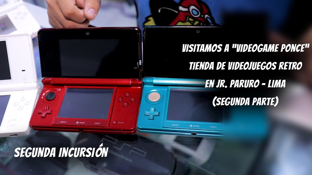 Tienda de videojuegos y consolas retro en Paruro | Segunda Parte | Video Game Ponce
