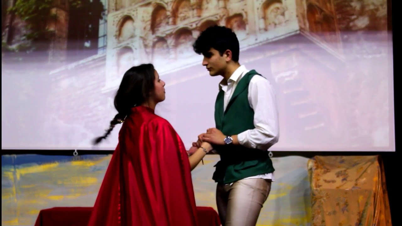 Representaci&oacute;n teatral escenas Romeo y Julieta