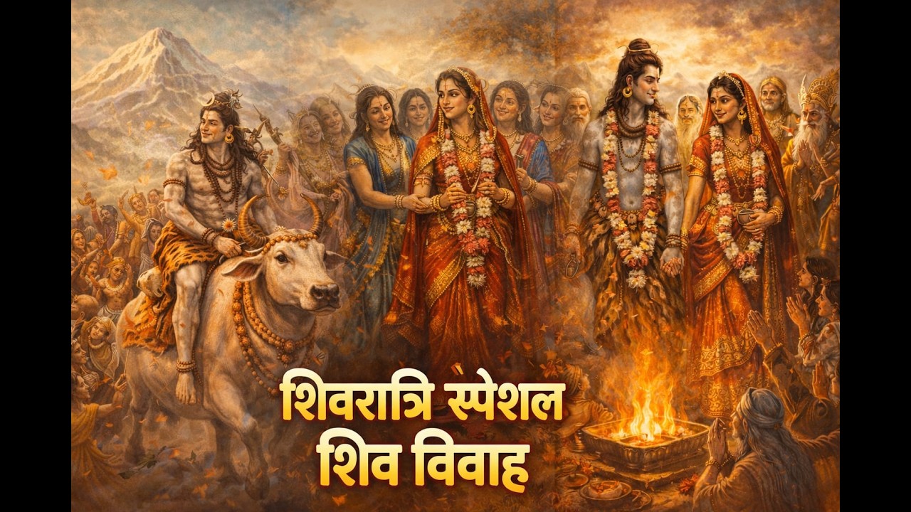 शिव पार्वती विवाह कथा | #trending #ytshorts #mahadev #viral #shortsfeed #shiva #shorts #god #mahakal