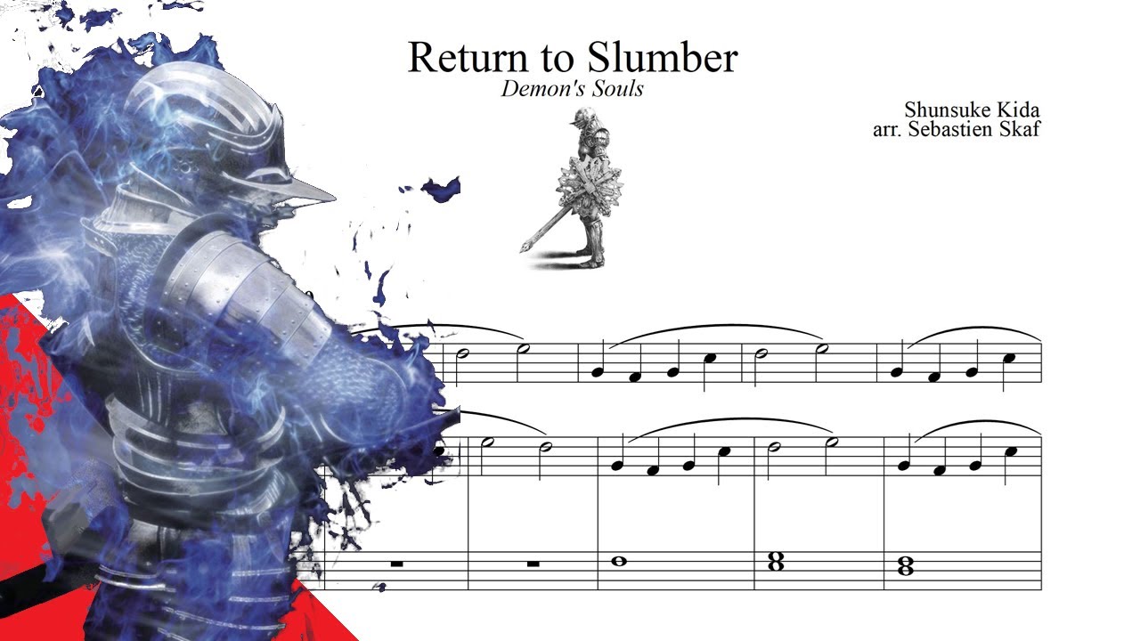 Return to Slumber  |  Demon's Souls Piano cover