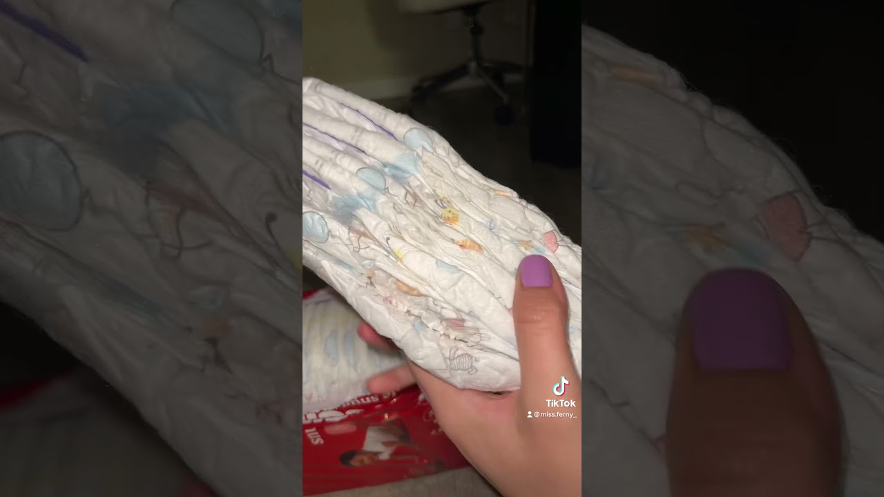 #tiktok#firsttimemom#momlife#diapers#huggies#asmr