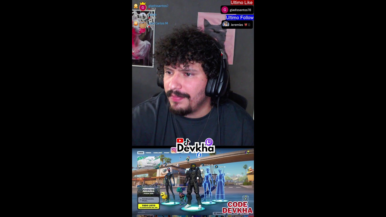 SUBIENDO A UNREAL - FORTNITE - Code. Devkha 💥#fortnite #shortvideo #gaming