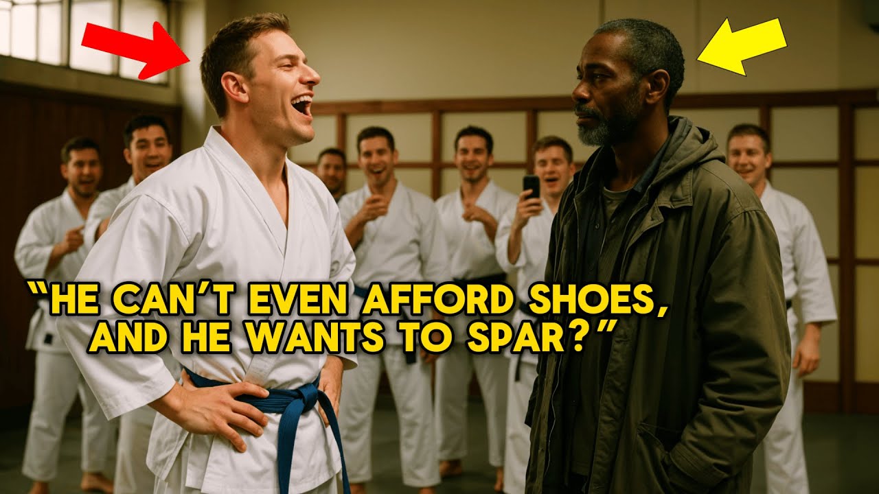 Black Homeless Man Laughed At in Karate Class — Then He Asked to Try… and Broke the Record