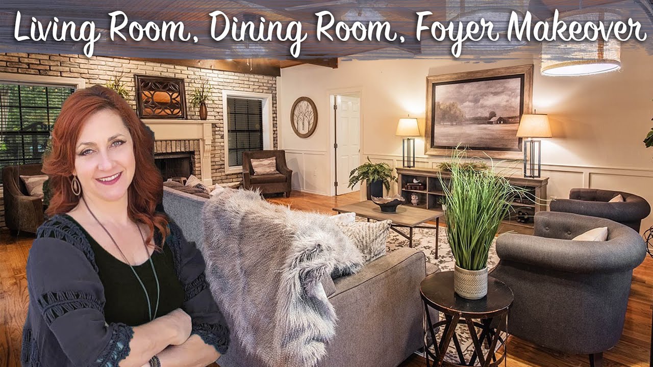 HOME STAGING BEFORE AND AFTER New Orleans | Episode 10 | Living, Dining, Foyer: Cozy Stucco Retreat