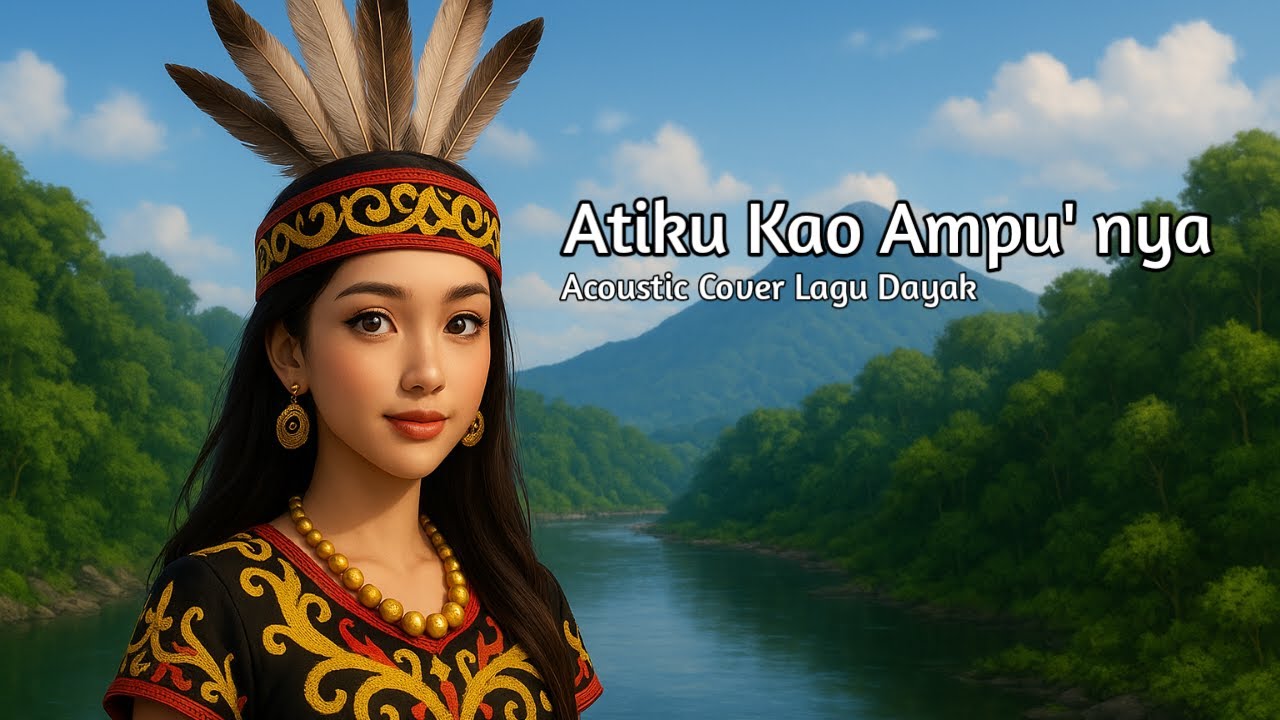 Atiku Kao Ampunya | Acoustic Cover Lagu Dayak Nada Wanita Versi AI