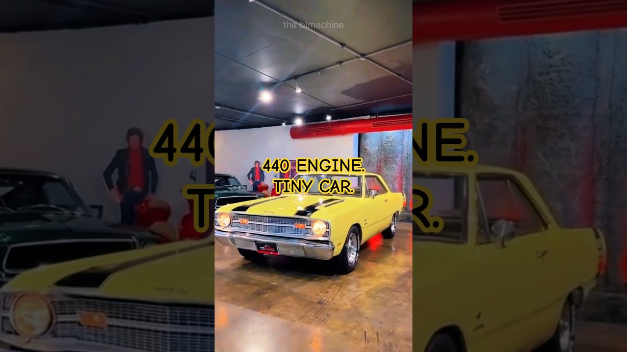Dodge Dart GTS 440 1969 года — Маленький автомобиль с проблемой большого двигателя 