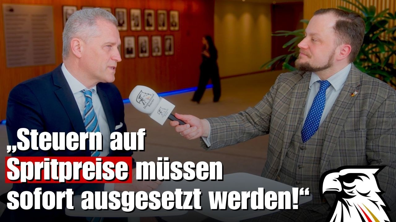 „Steuern auf Spritpreise müssen sofort ausgesetzt werden!“ | Petr Bystron (MdEP | AfD)