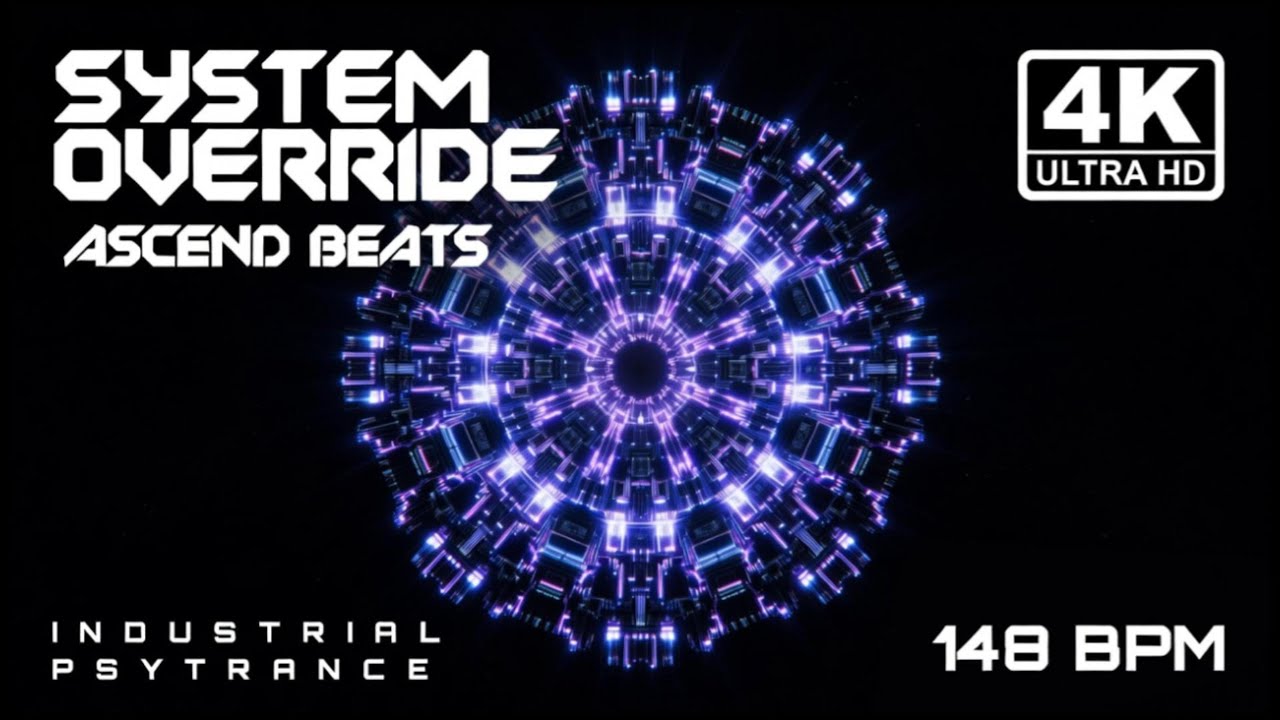 SYSTEM OVERRIDE ⚡ Industrial Psytrance (148 BPM) | High Energy Mix - Extreme Bass Test