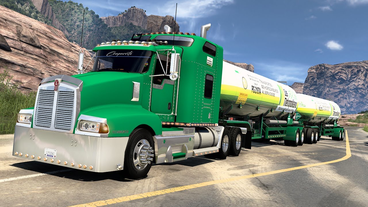 Esta Carretera EXTREMA Existe En México Kenworth T600 - American Truck Simulator