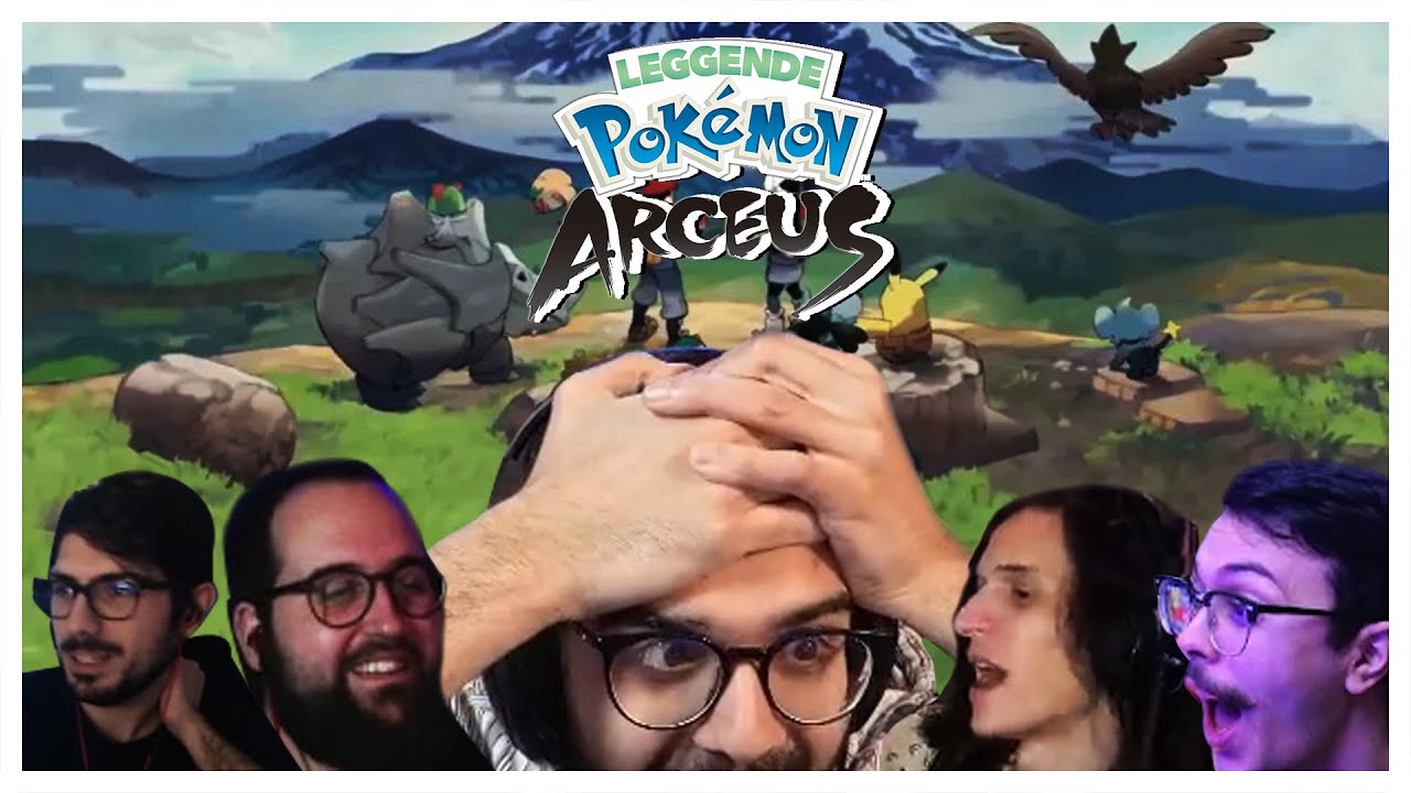 Streamer aprono per la prima volta | LEGGENDE DI POKEMON ARCEUS | ( LA LORO REAZIONE )