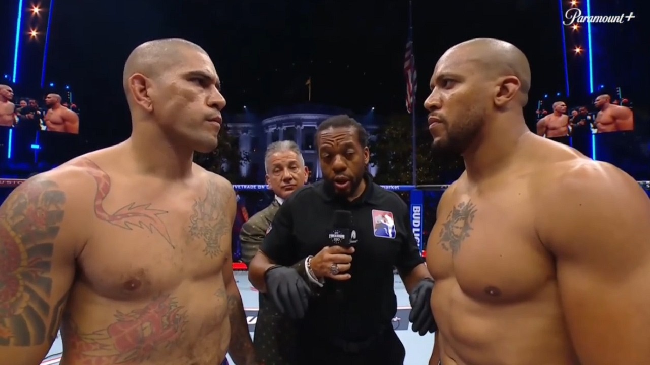 Alex Pereira vs Ciryl Gane Full Fight TKO Highlights | UFC Freedom 250 White House