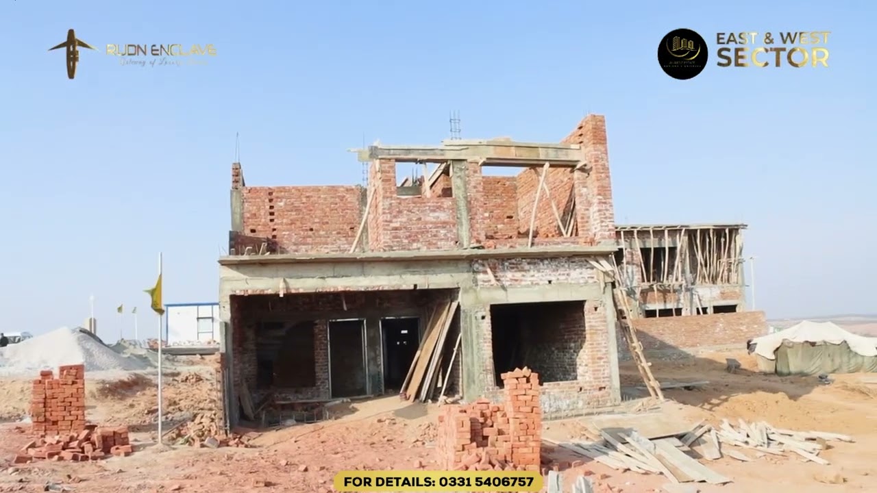 Build your house in Rudn Enclave East n west Sector n get 1 year free utility #rudnenclave 