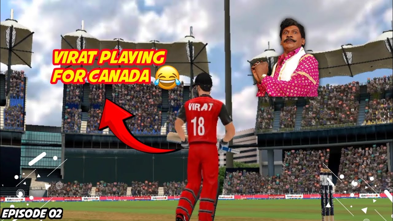 😂VIRAT PLAYING FOR CANADA ❤️CHALLENGE SERIES EPISODE 02 💥