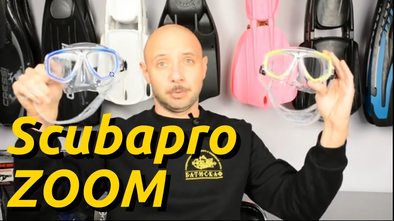Огляд Маска Scubapro ZOOM прозора