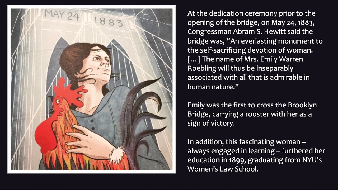 Emily Warren Roebling and Toothpick Bridges