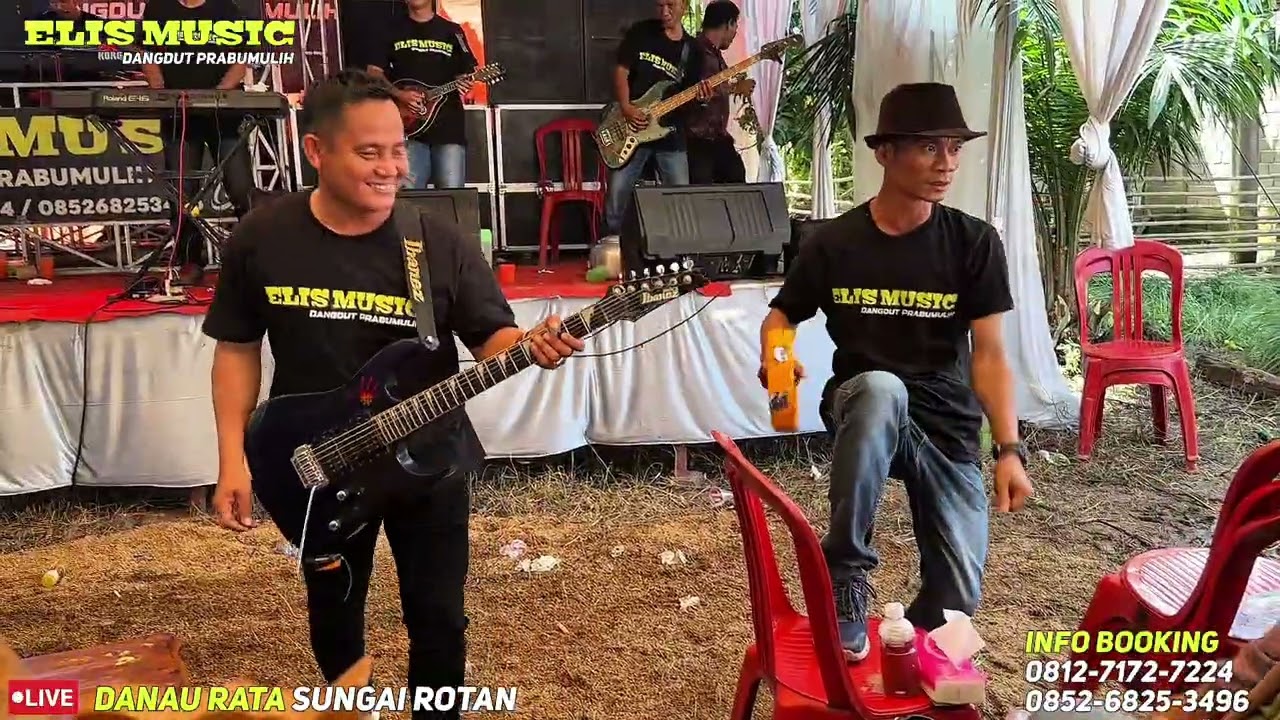 Bumi Semakin Panas / ELIS MUSIK / Live Danau rata Sungai rotan / Musisi ELIS Turun panggung