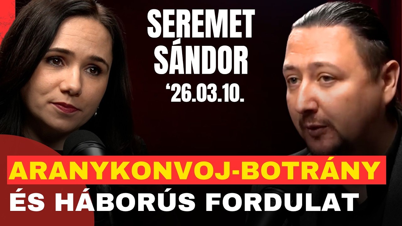 Aranykonvoj-botrány: mi történt valójában? – Seremet Sándor