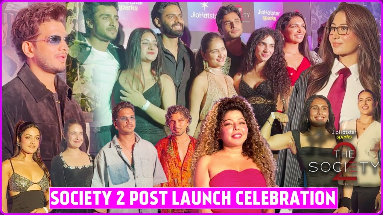 Мунавар, принц Нарула, Ювика Чоудхари, Свит Томар на вечеринке по случаю торжественного запуска T...