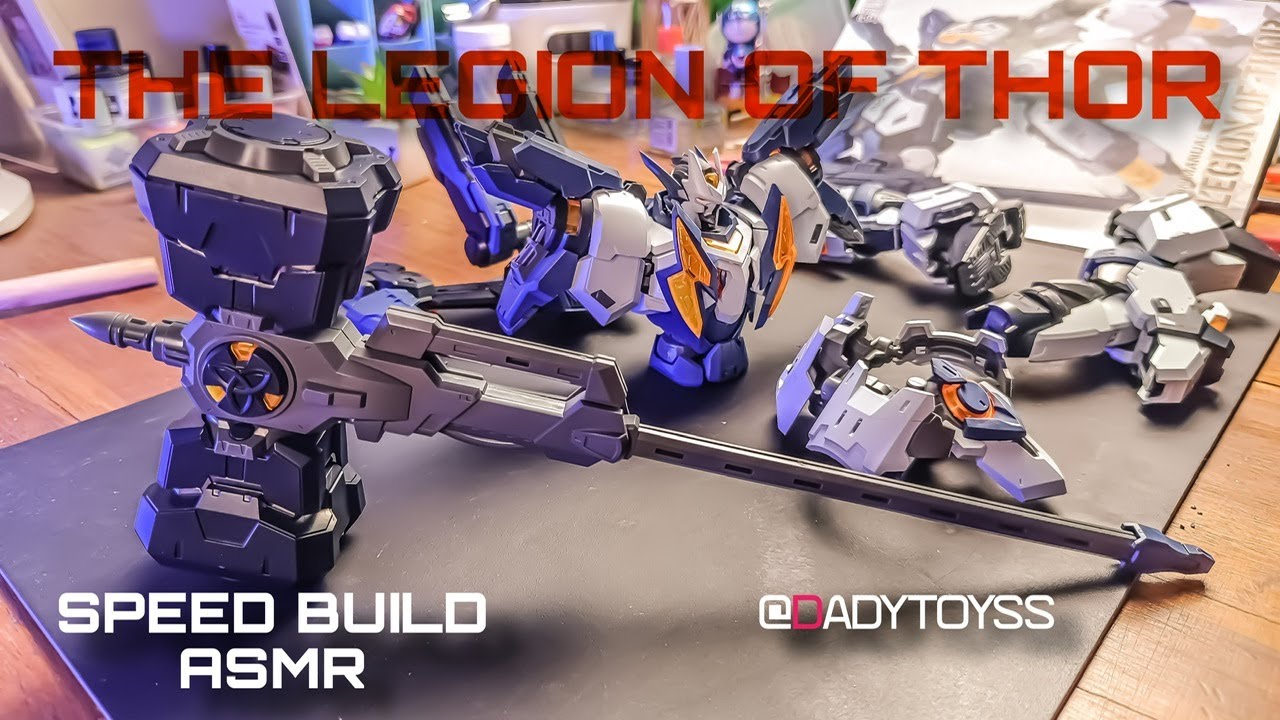 SPEED BUILD ASMR | THE LEGION OF THOR | HEMOXIAN THOR | GUNDAM | SNAPBUILD