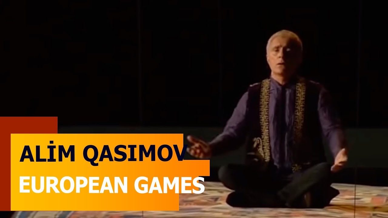Alim Qasımov — Canlı İfa | Bakı 2015 Avropa Oyunlarının açılış mərasimi