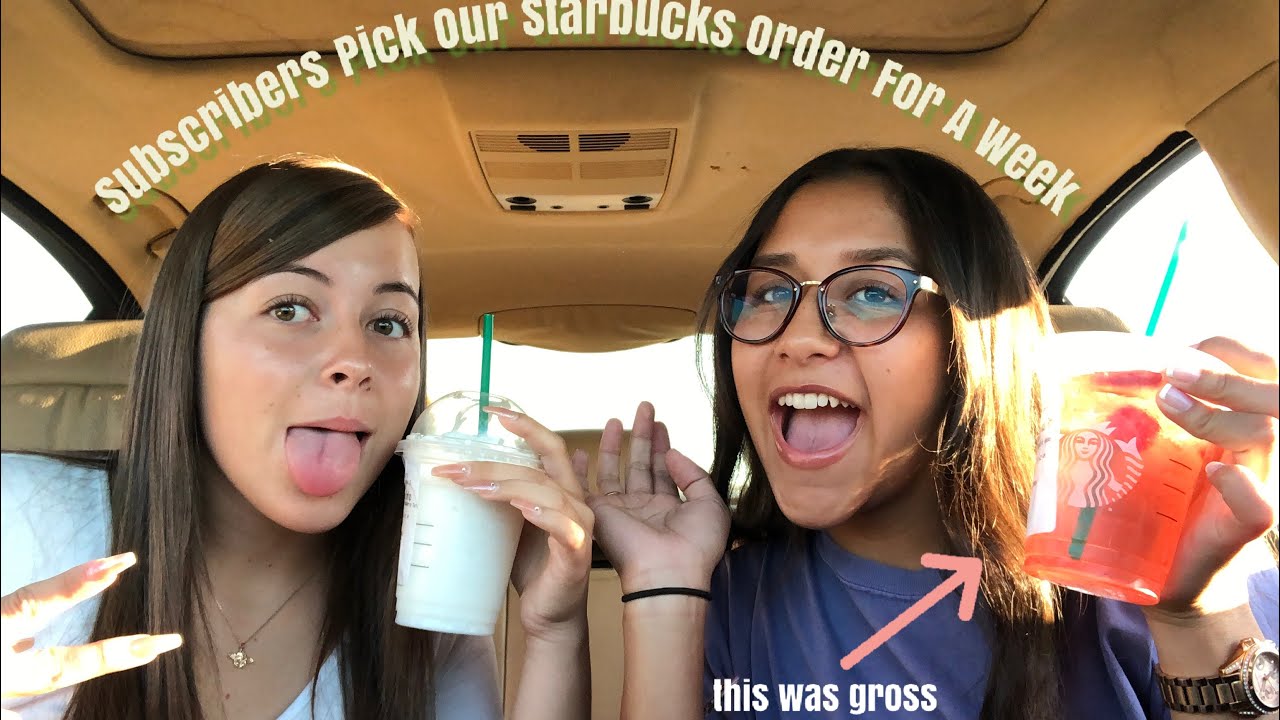 Subscribers Pick Our Starbucks Order