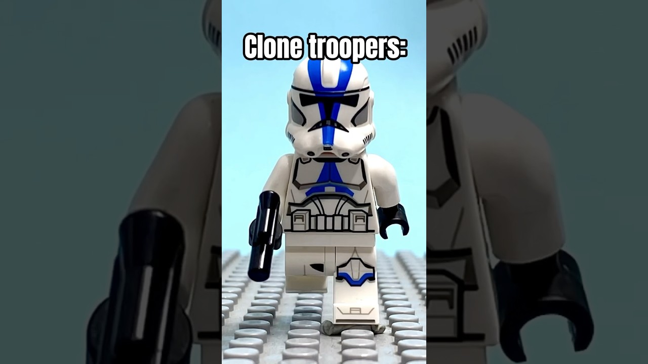 Stormtroopers VS Clone Troopers #lego #starwars #stopmotion #legostarwars