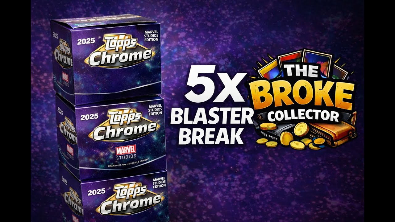 5x Topps Chrome Marvel Studios 2025 - Gönnen die Blaster?!