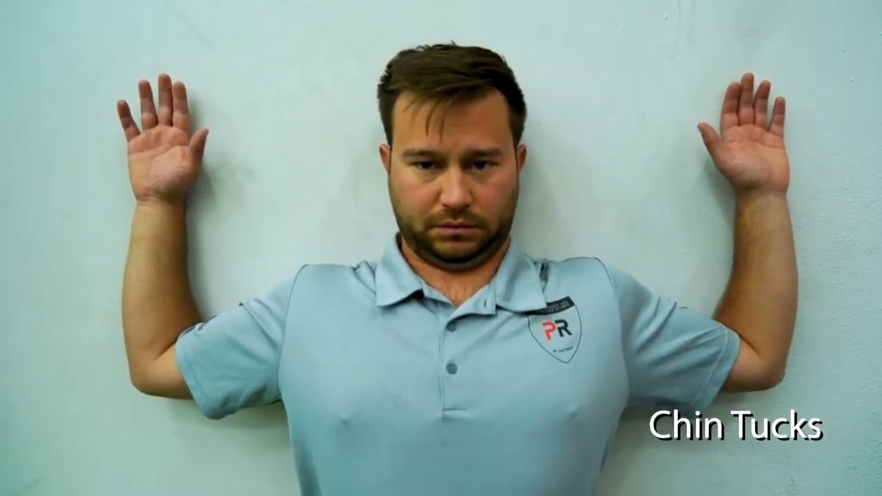 Mejora tu cuello paso a paso | Chin Tucks con progresiones y variaciones