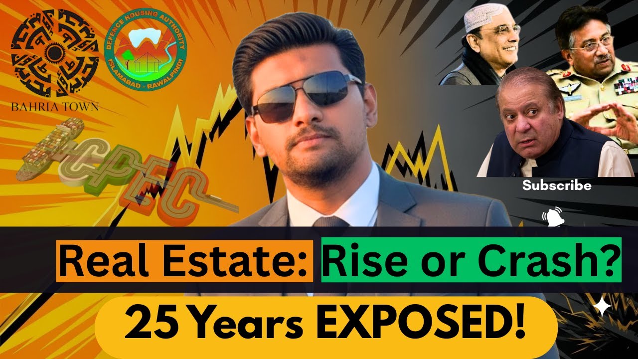 &ldquo;Real Estate Bubble in Pakistan? 25 Years of Shocking Highs & Crashes!&rdquo; - Sohaib Khan