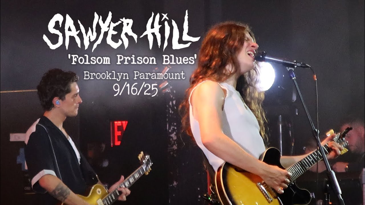 SAWYER HILL - 'Folsom Prison Blues' @ Brooklyn Paramount NYC, 9/16/25 Johnny Cash Cover (complete)