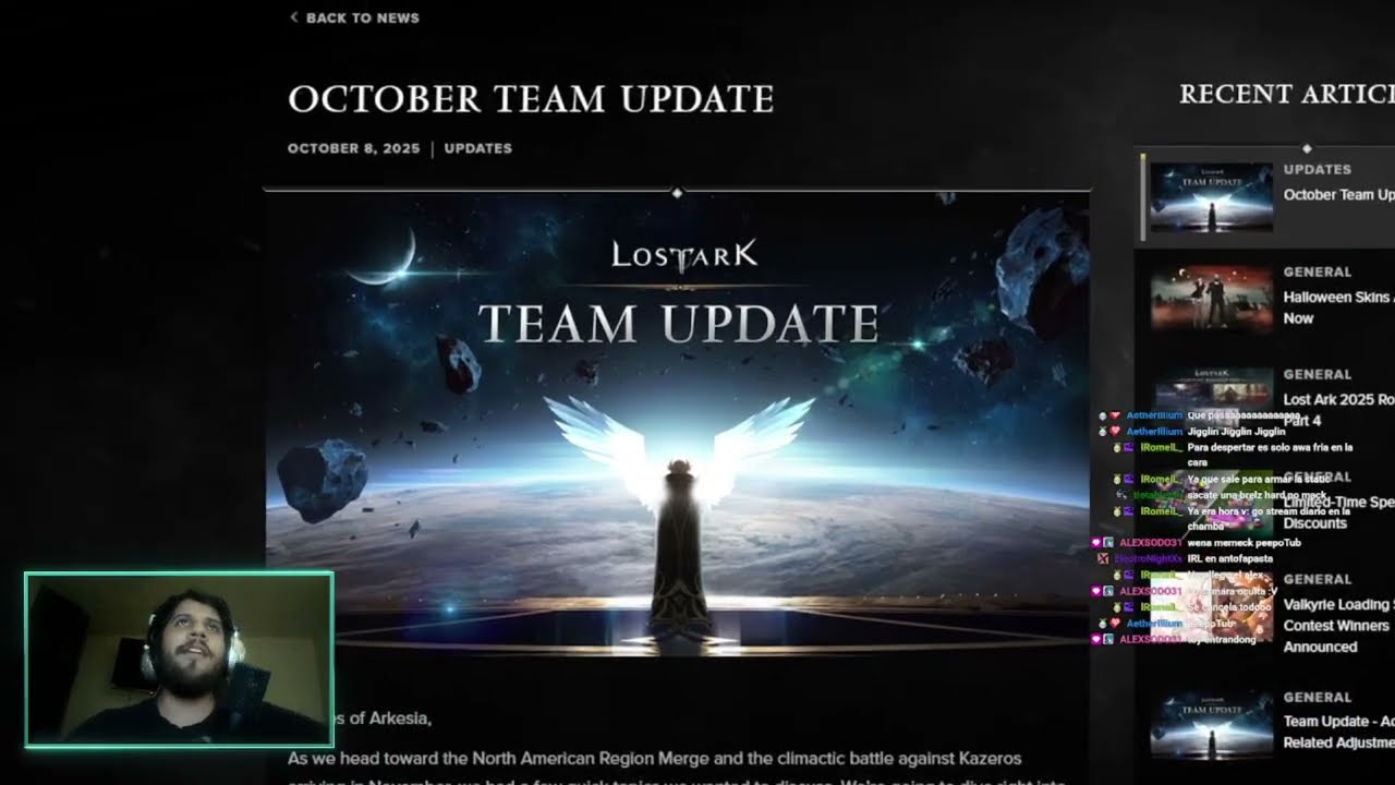 Reading the October Lost Ark announcements 😉