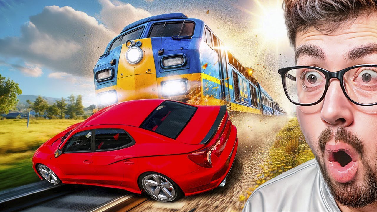 ACCIDENTES EXTREMOS DE TRENES 😱 | BeamNG Drive