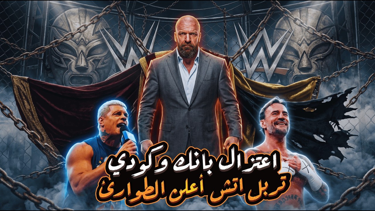 اعتزال سي ام بانك و كودي رودز ؟ - تربل اتش اعلن الطوارئ في WWE - ايه جيه ستايلز يحرج WWE