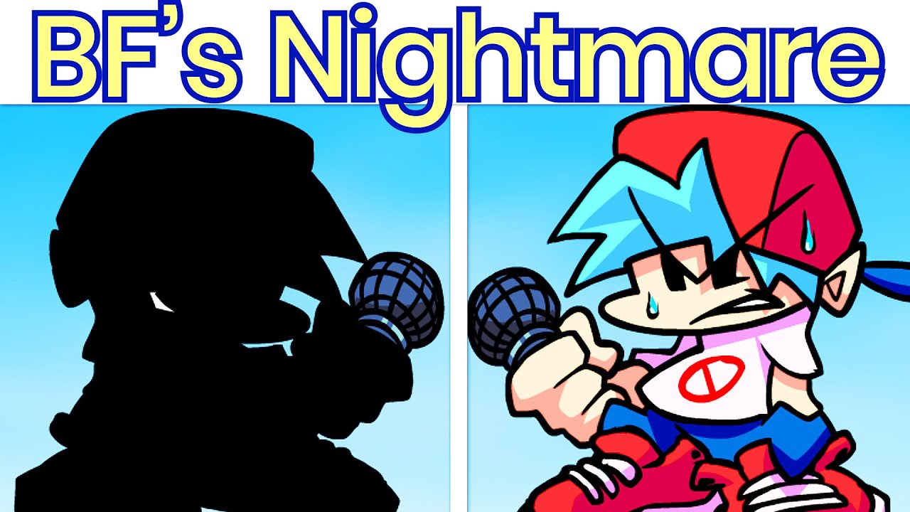 Friday Night Funkin': Boyfriend's Dreadful Nightmare FULL WEEK [Ending/HARD] -FNF Mod