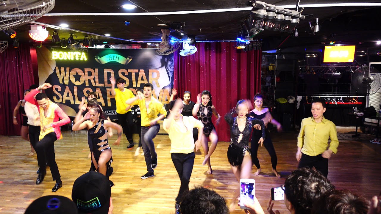 Charlie garcia & tania cannarsa boot camp 찰리 & 타냐 보니따 부트캠프 샤인 풋웍 살사 공연