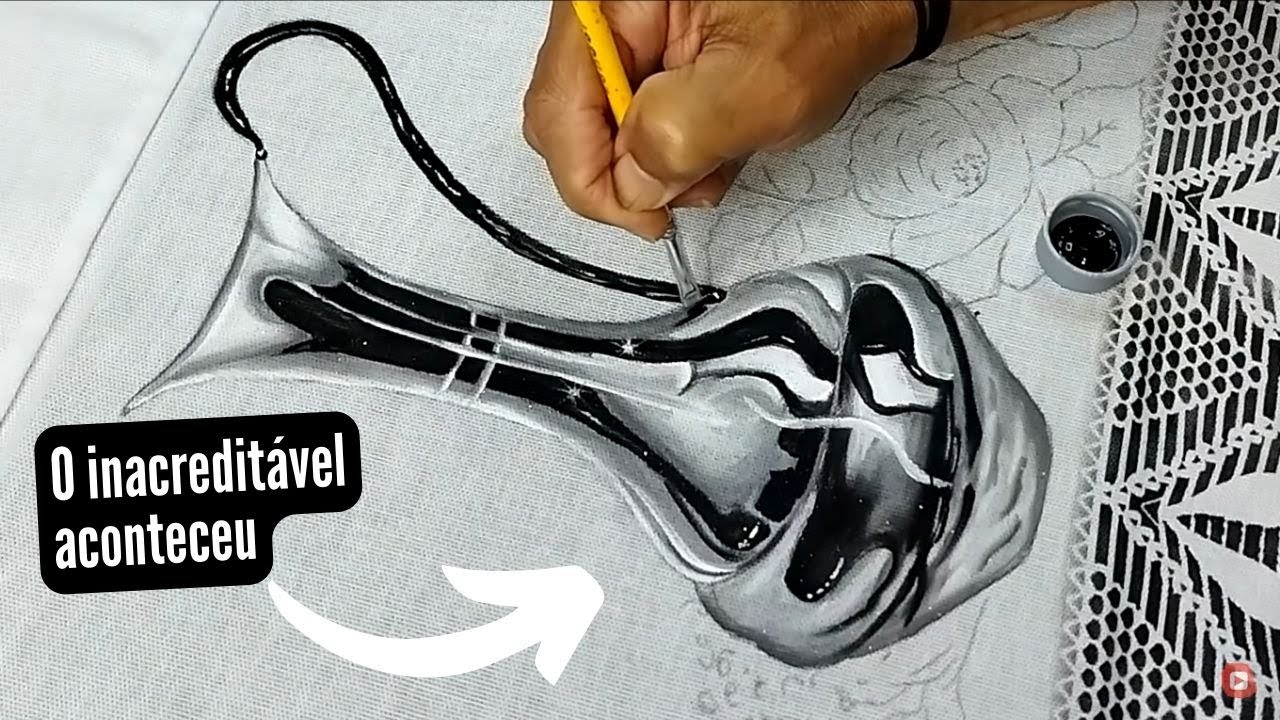 Roberto Ferreira - Vamos Aprender a Pintar um Jarro de Inox Polido - P1
