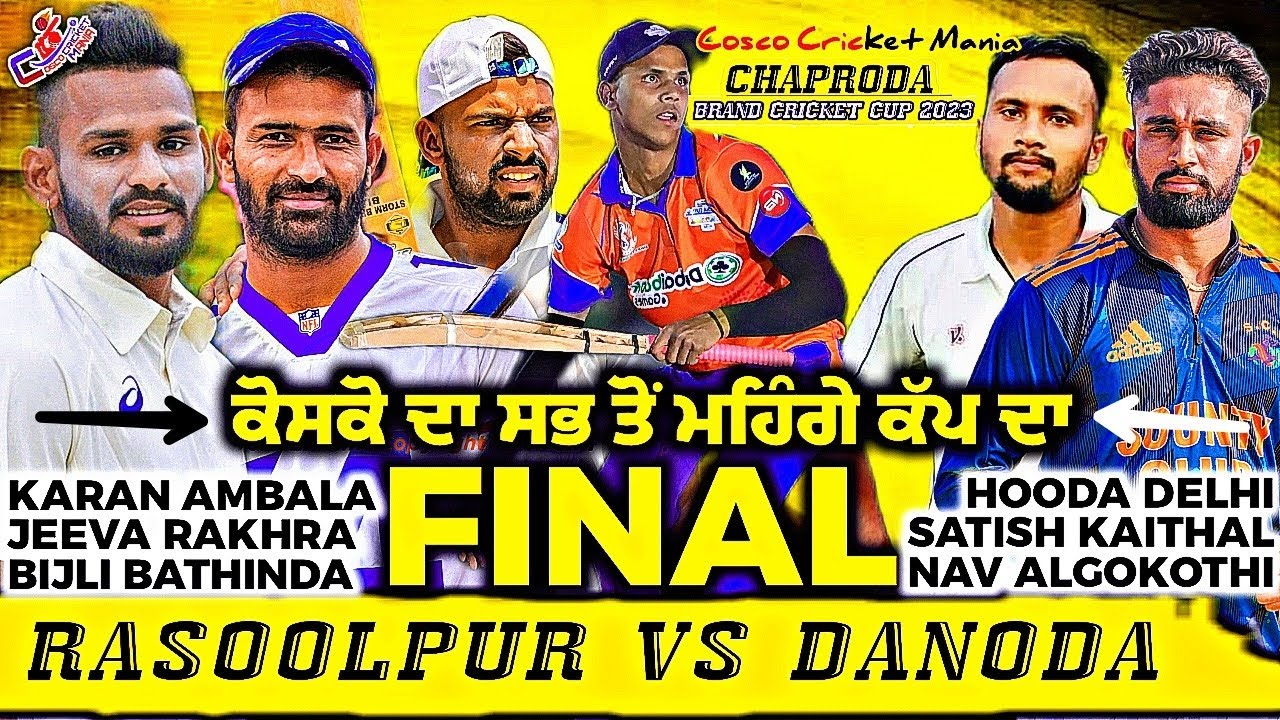 Final-Rasoolpur(Karan Ambala & Jeeva Rakhra & Bijli) Vs Danoda(Satish Kaithal & Hooda & Nav)
