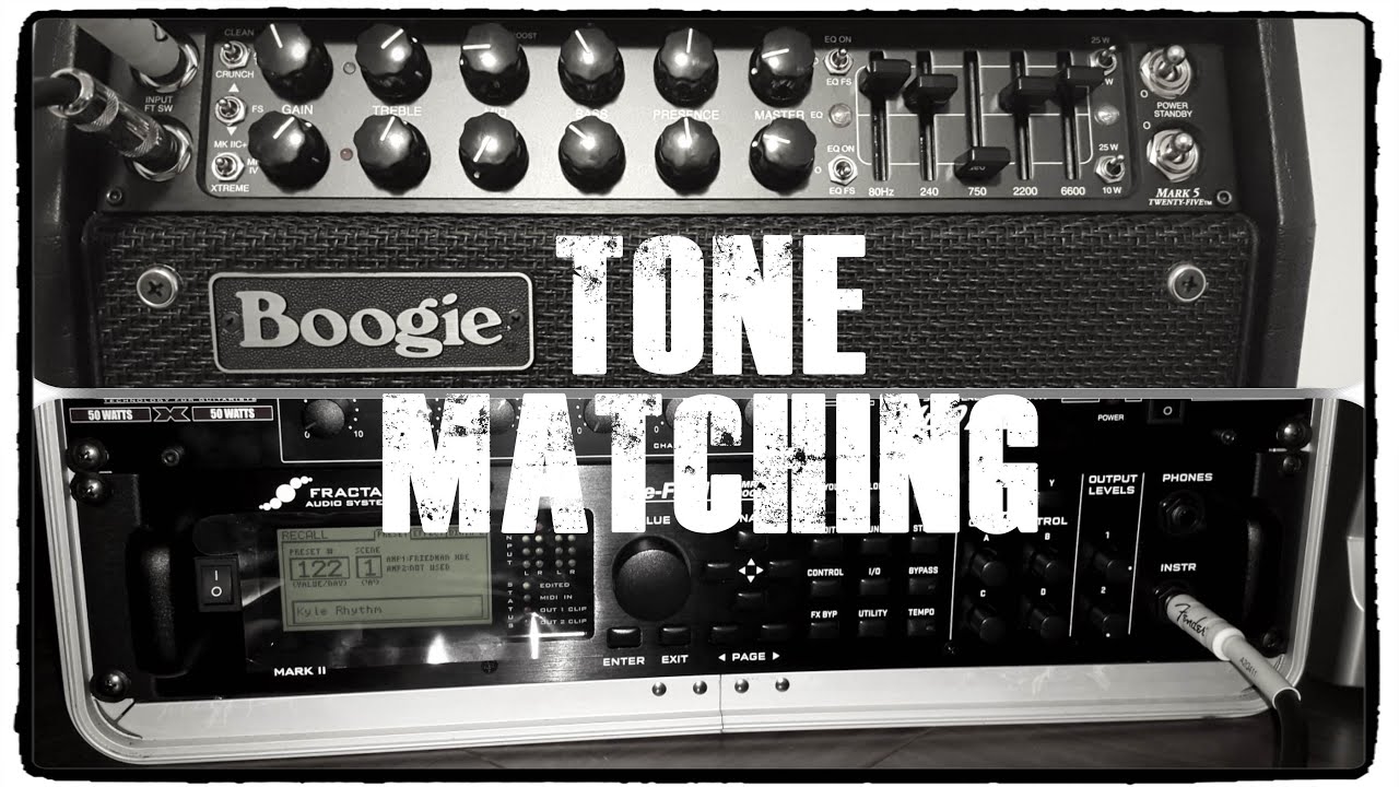Axe FX II Tone Matching Mesa Mark V: 25 + Tutorial