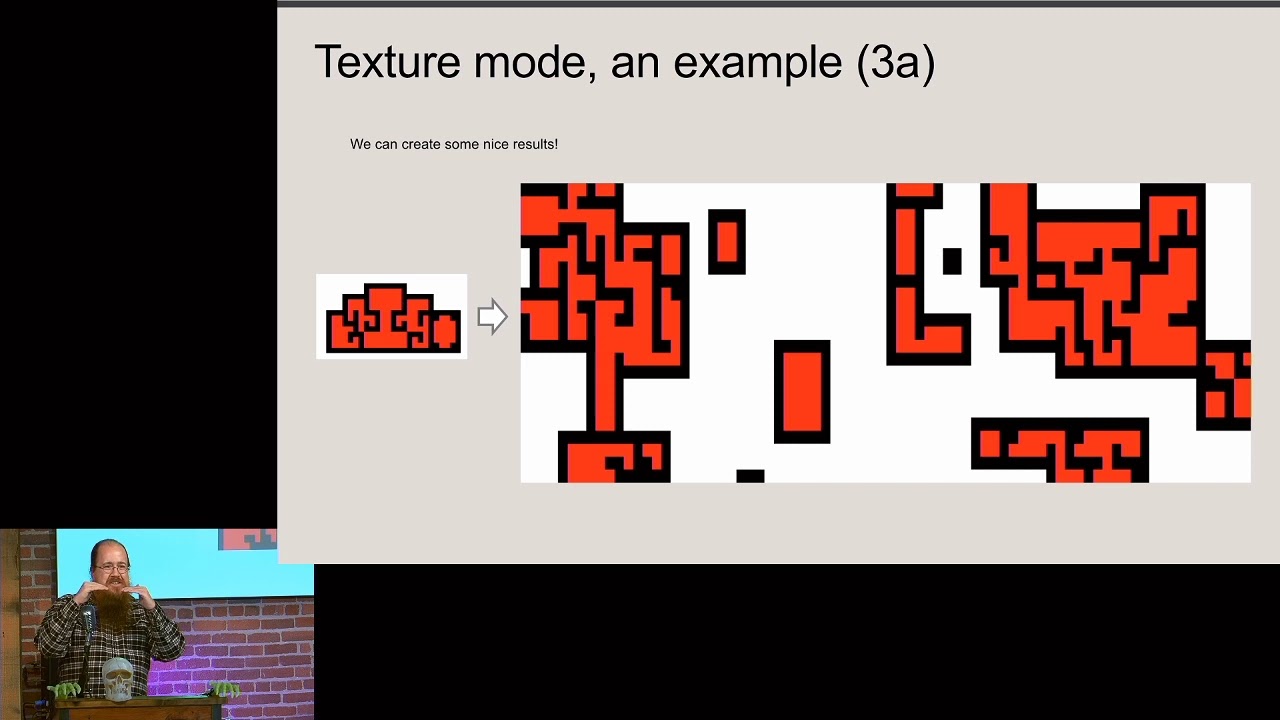 Brian Bucklew - Dungeon Generation via Wave Function Collapse