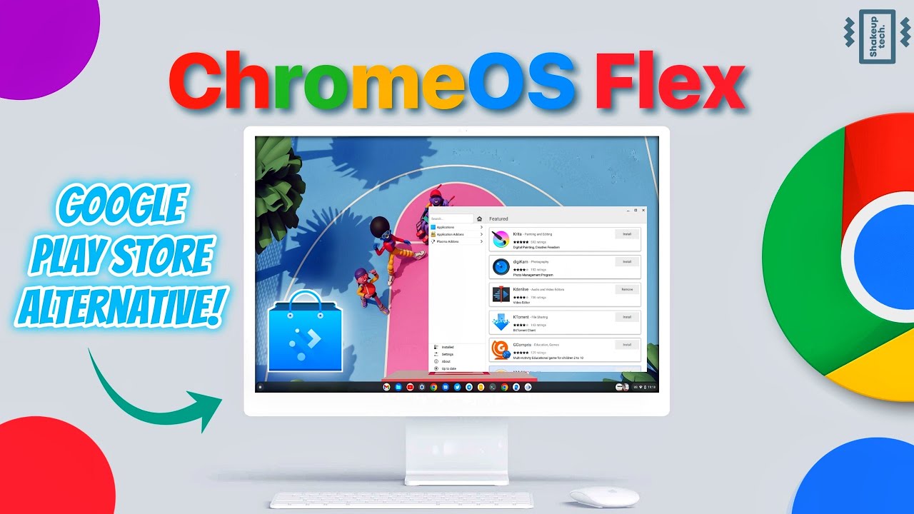 Chrome OS Flex — альтернатива Google Play Store!
