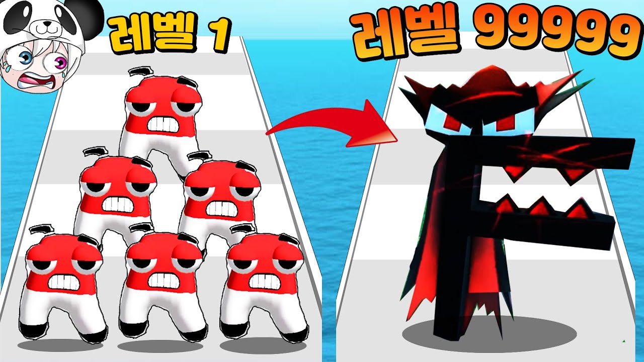 알파벳 게임의 끝판왕??  병맛 꿀잼 알파벳이 달리면서 무한진화 가즈아~!! Alphabet run letter go [꿈토이 꿀잼 모바일게임]