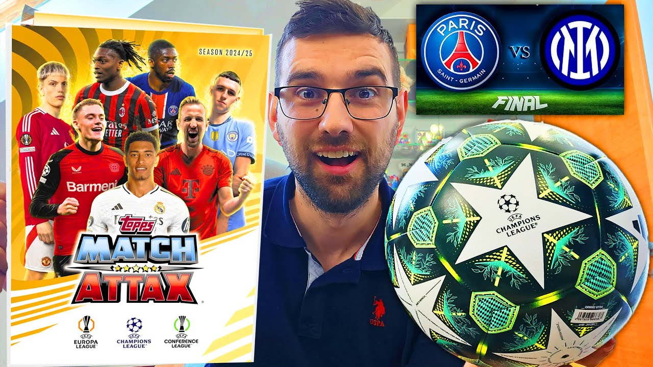 🔥 Match Attax Predicts the Champions League Final 2025! 😱 Who Wins?!