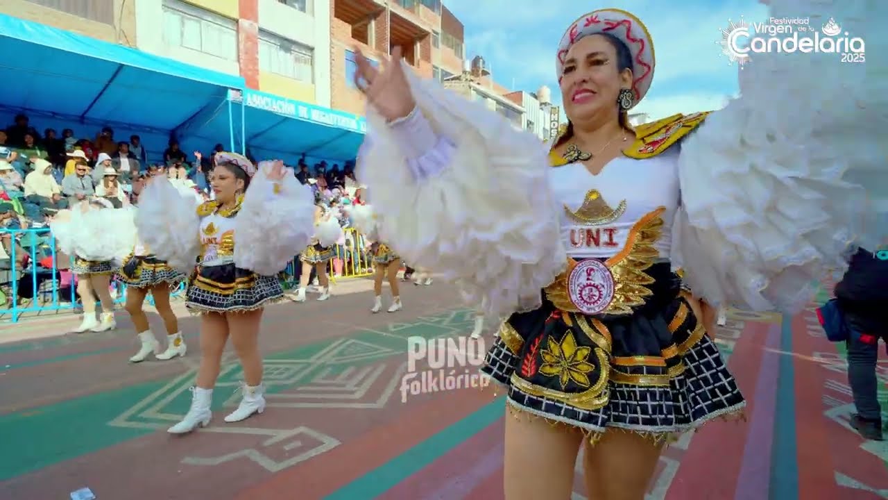 CONJUNTO DE DANZAS ALTIPLANICAS UNI - TUNTUNA UNI - PARADA ✨ Candelaria 2025 ✨ PUNO