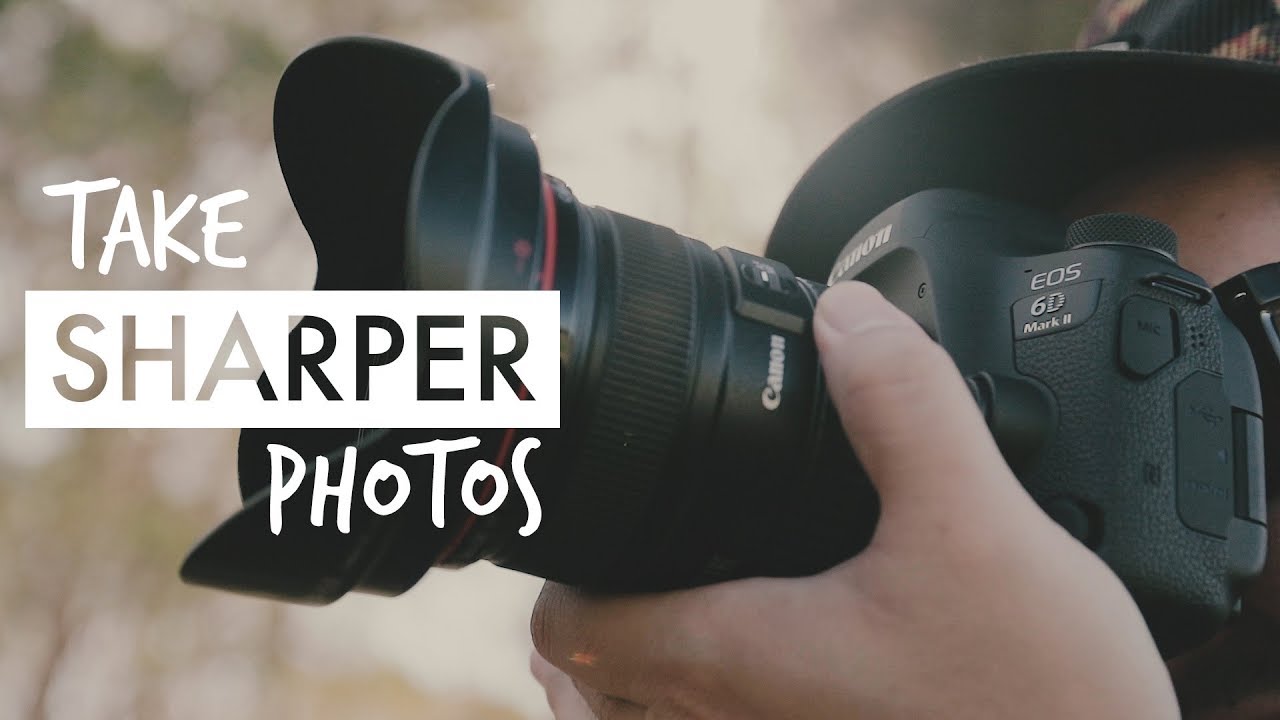 How to take SHARPER photos HANDHELD | Quick UNBOXING of the Canon 6D Mark ii