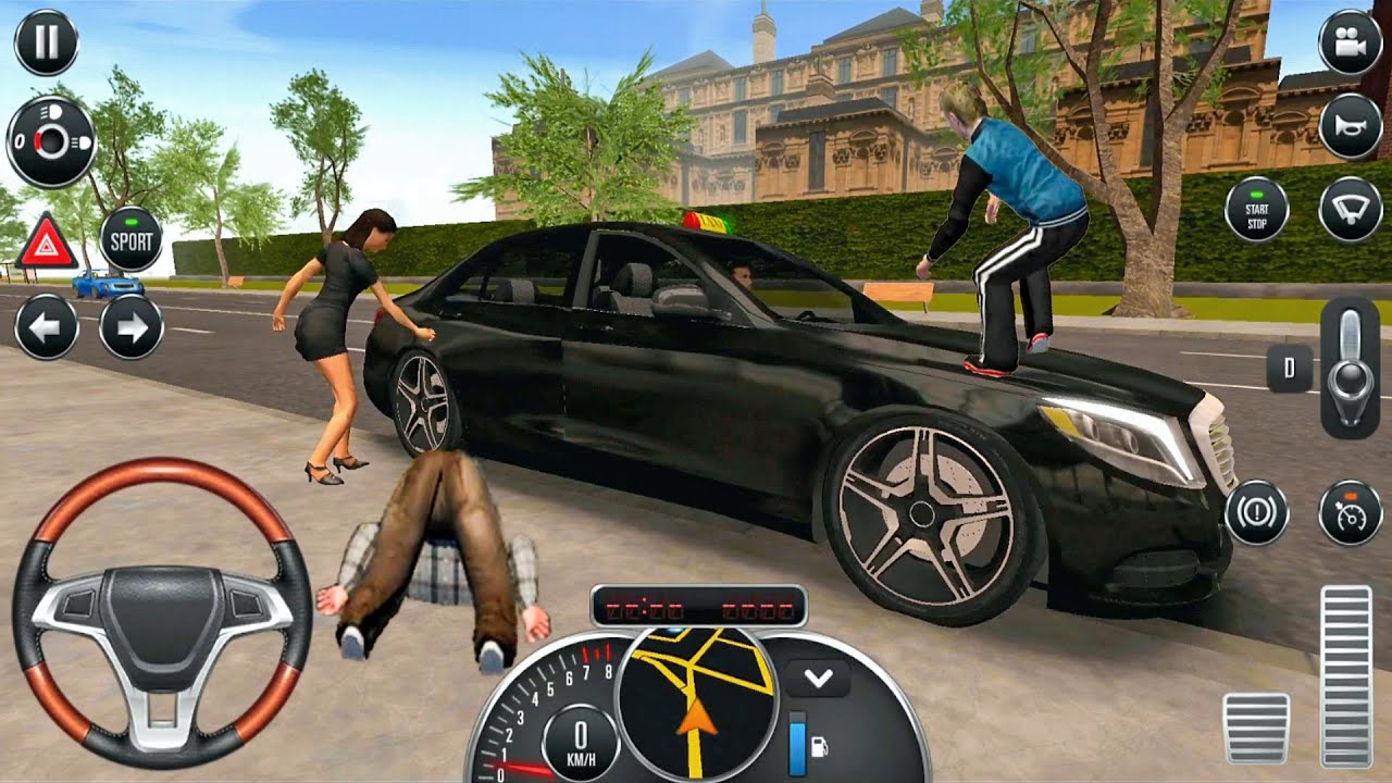 Taxi Sim 2016 #34 Crazy Driver in London! Taxi Game Android gameplay