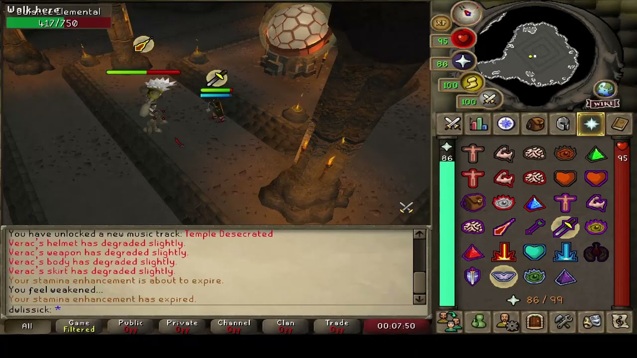 While Guthix Sleeps final boss (Balanced Elemental)