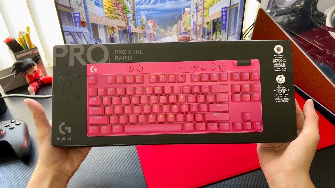 Unboxing Primeiro Teclado Magnético Logitech G PRO X TKL RAPID