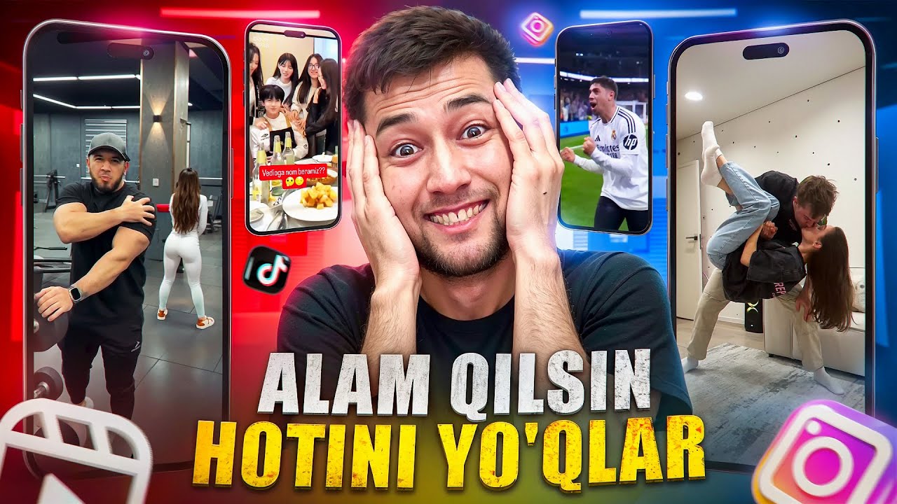 INSTAGRAM REELS REAKSIYA STRIMDA | UZLIDER