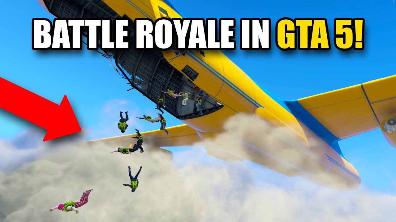 BATTLE ROYALE IN GTA 5!
