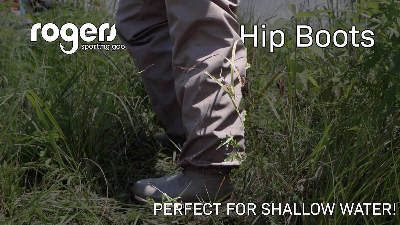 These Hip Boots are PERFECT for SHALLOW WATER! (Rogers Elite Breathable Hip Boot)
